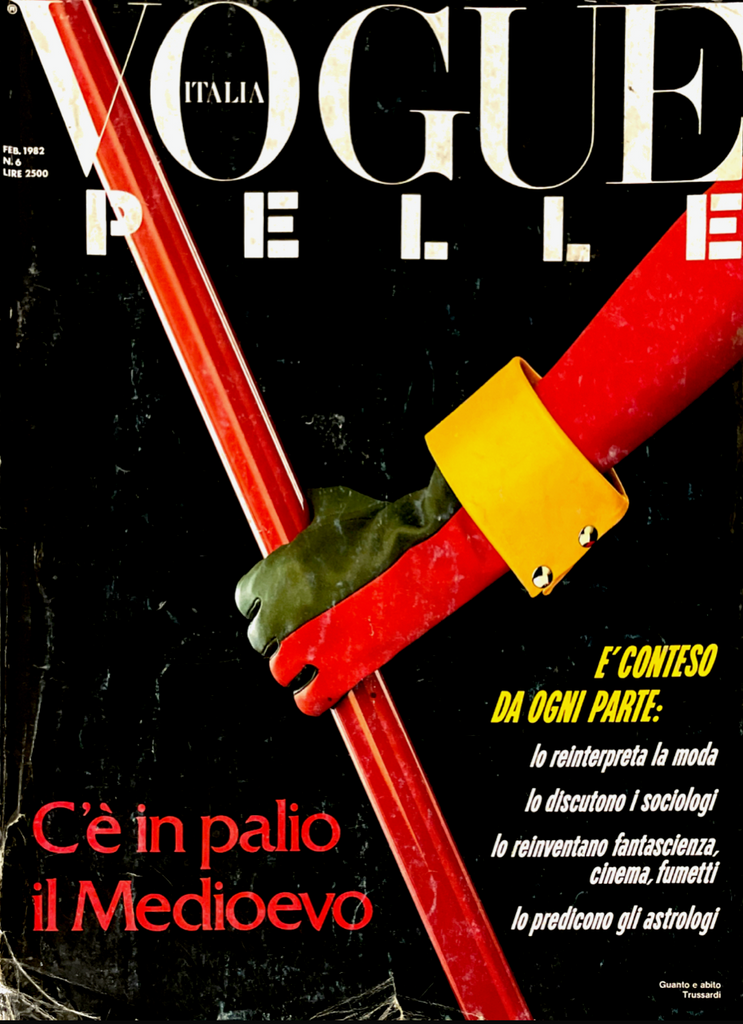 Tim Geaney VOGUE Magazine Italia PELLE February 1982