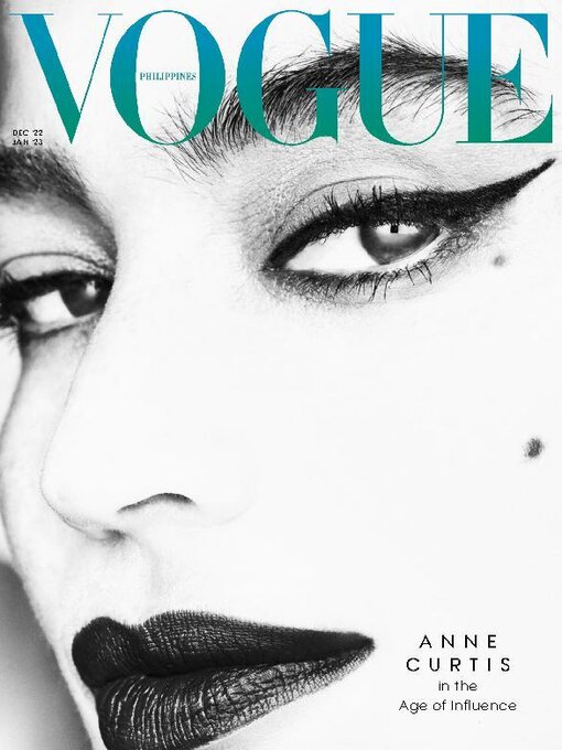 VOGUE Magazine PHILIPPINES December 2022 ANNE CURTIS by MARK NICDAO New SEALED