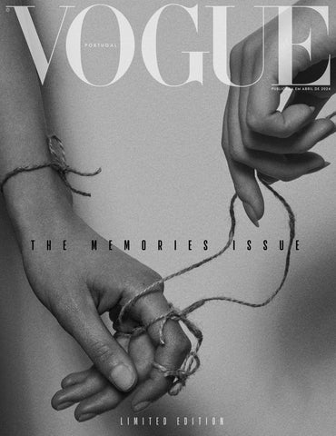 VOGUE Portugal Magazine April 2024 The Memories Issue LIMITED EDITION COVER New