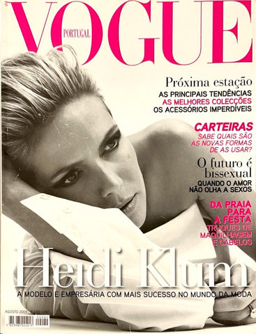 HEIDI KLUM Elena Melnik RAQUEL ZIMMERMANN Vogue Magazine Portugal August 2009