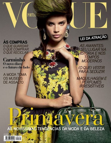 VOGUE Magazine Portugal February 2012 SARA SAMPAIO Julia Stegner DARIIA MAKAROVA