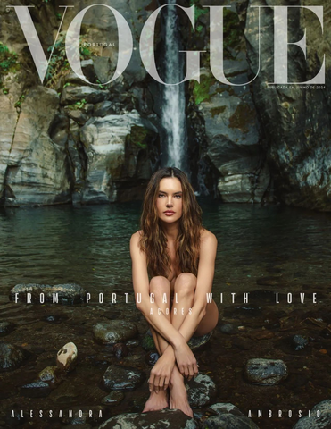 VOGUE Magazine Portugal June 2024 ALESSANDRA AMBROSIO Jourdan Dunn BRAND NEW
