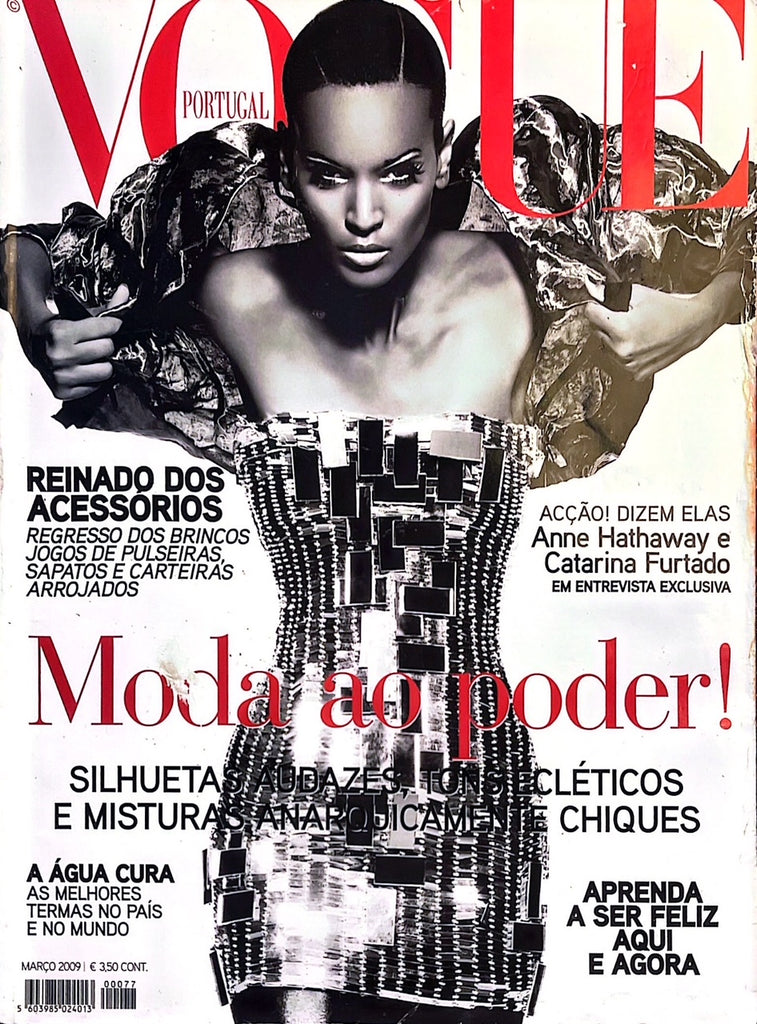 LIYA KEBEDE Leah De Wavrin CATARINA FURTADO Vogue Magazine Portugal March 2009