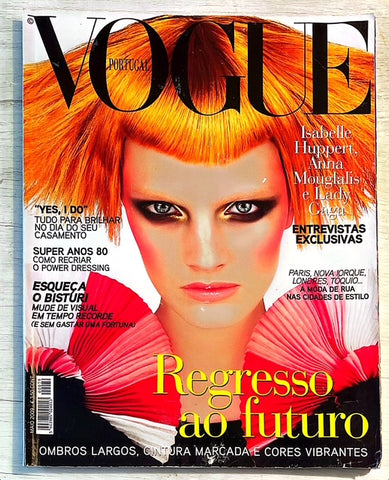 CONSTANCE JABLONSKI Susie Bird ANNA MOUGLALIS Vogue Magazine Portugal May 2009