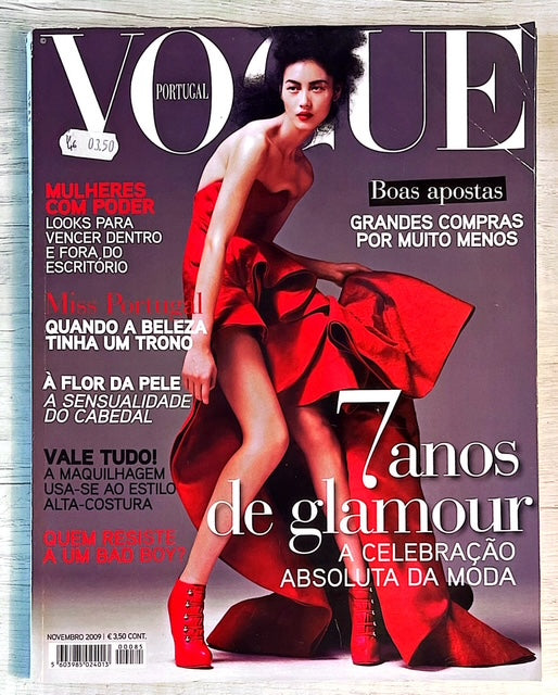 LIU WEN Jenny Sweeny LIYA KEBEDE Eniko Mihalik VOGUE Magazine Portugal November 2009