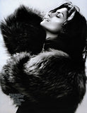 VOGUE Magazine  Russia November 2007 CINDY CRAWFORD Meghan Collison SIRI TOLLEROD
