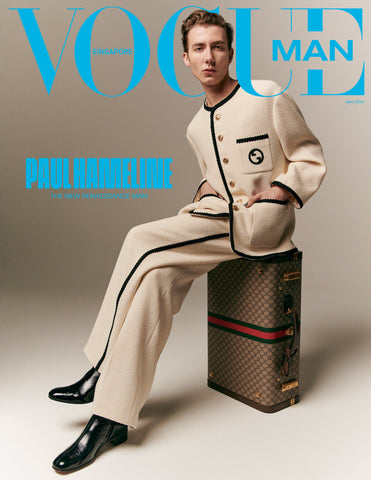 VOGUE SINGAPORE Man Magazine May 2023 PAUL HAMELINE New SEALED