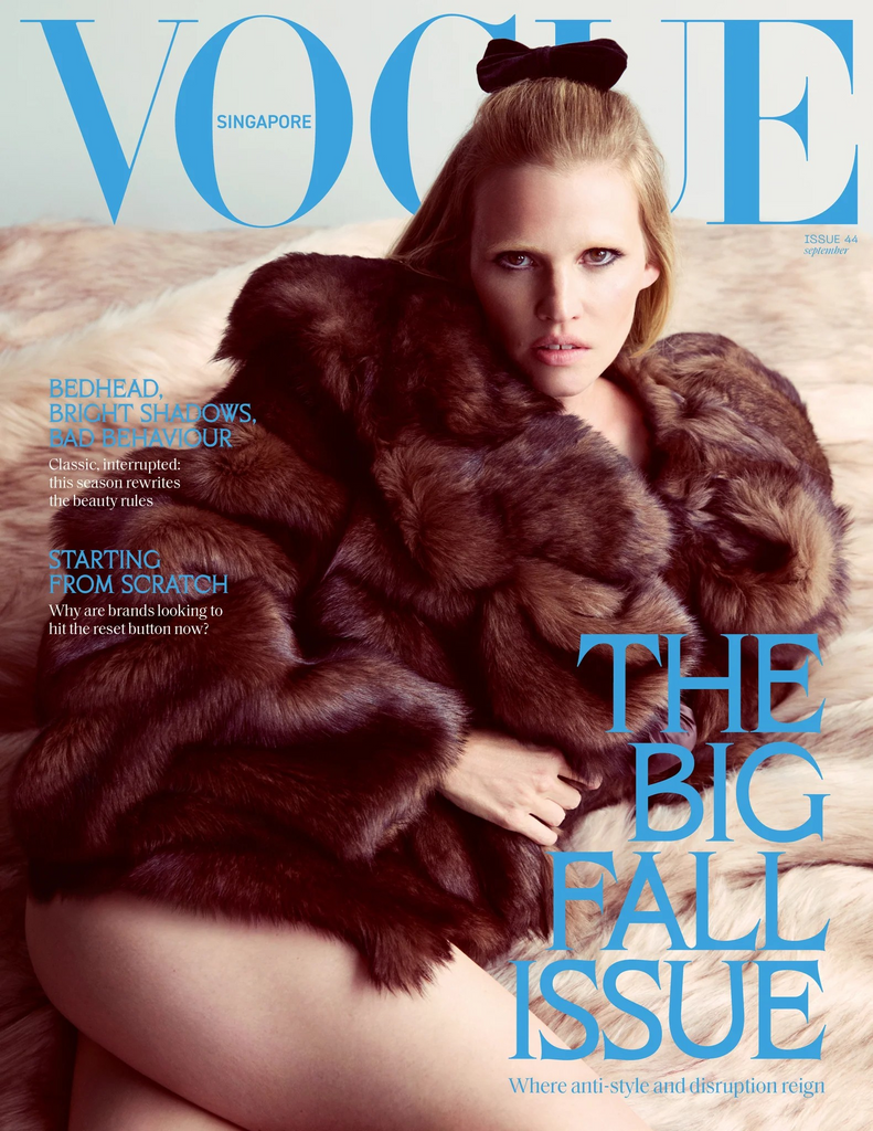 VOGUE Singapore Magazine September 2025 LARA STONE by Camilla Akrans NEW