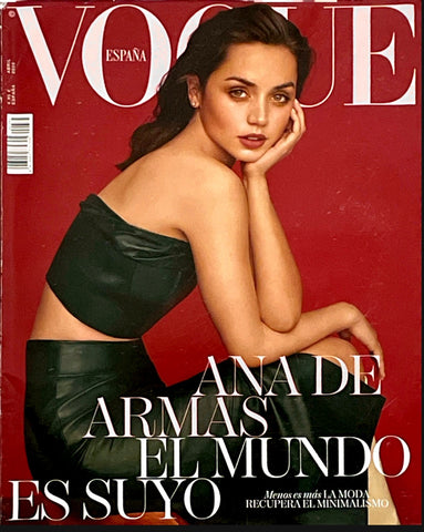VOGUE Magazine Spain April 2020 ANA DE ARMAS Binx Walton MARTINA BOARETTO