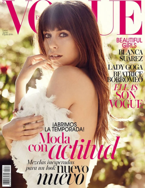 VOGUE Magazine Spain August 2014 BLANCA SUAREZ Stella Maxwell ANAIS MALI