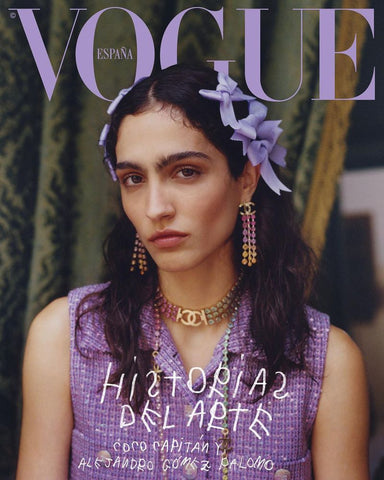 VOGUE Magazine Spain December 2023 SARA CABALLERO America Gonzalez YILAN HUA