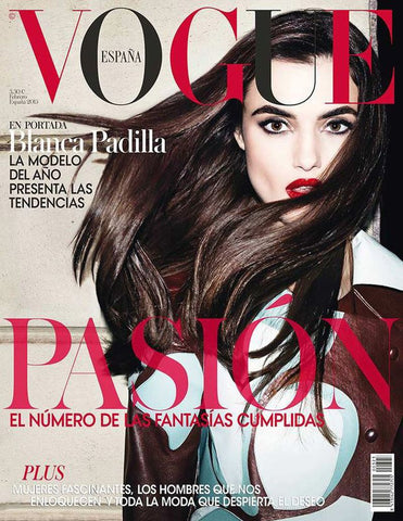 VOGUE Magazine Spain February 2015 BLANCA PADILLA Andreea Diaconu NADJA BENDER