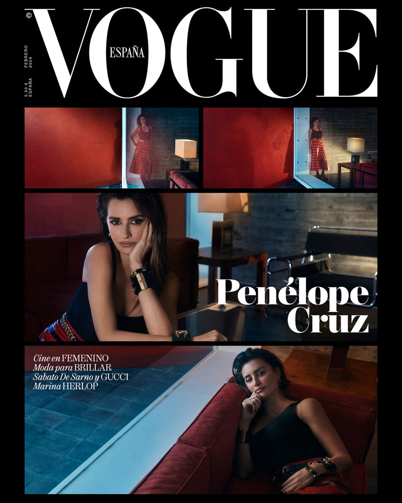 VOGUE Magazine Spain February 2024 PENELOPE CRUZ Liv Walters MARINA HERLOP