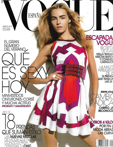 VOGUE Magazine Spain June 2007 VALENTINA ZELYAEVA Heather Marks MARINA PEREZ - magazinecult