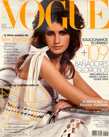 VOGUE Magazine Spain May 2005 EUGENIA VOLODINA Inguna Butane RILEY KEOUGH