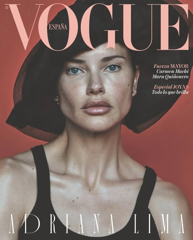 ADRIANA LIMA Lindsey Lenoard VOGUE Magazine Spain November 2024 NEW