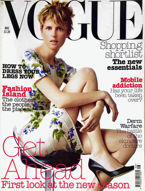 VOGUE Magazine UK August 2003 STELLA TENNANT Elise Crombez