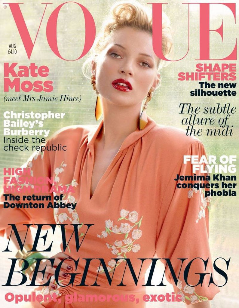 VOGUE Magazine UK August 2011 KATE MOSS Suvi Koponen ARIZONA MUSE Felicity Jones
