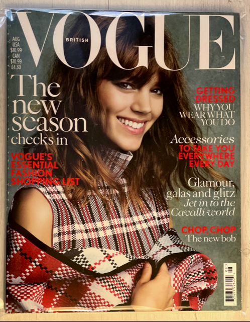 VOGUE Magazine UK August 2013 FREJA BEHA ERICHSEN Sam Rollinson ISELIN STEIRO