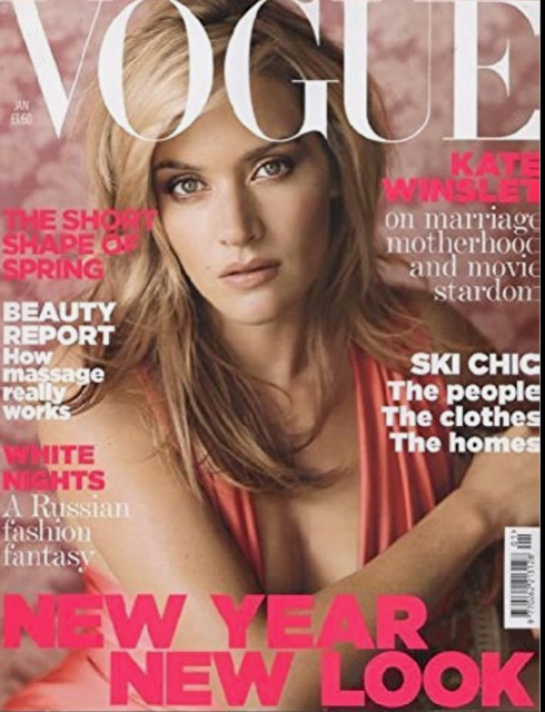 VOGUE Magazine UK January 2007 KATE WINSLET Sasha Pivovarova COCO ROCHA Shalom Harlow
