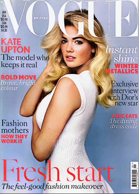 VOGUE Magazine UK January 2013 KATE UPTON Doutzen Kroes KAREN ELSON Rosamund Pike