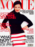 VOGUE Magazine UK March 2001 ZETA JONES Kate Moss BRIDGET HALL Stella Tennant
