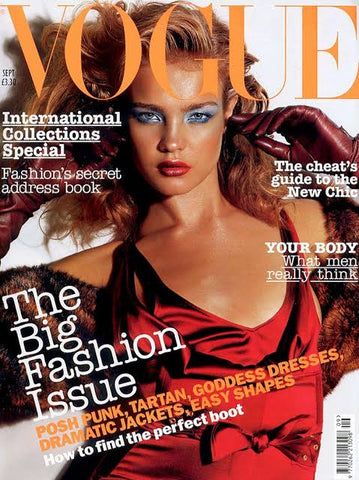 VOGUE Magazine UK September 2003 NATALIA VODIANOVA Bridget Hall DARIA WERBOWY - magazinecult