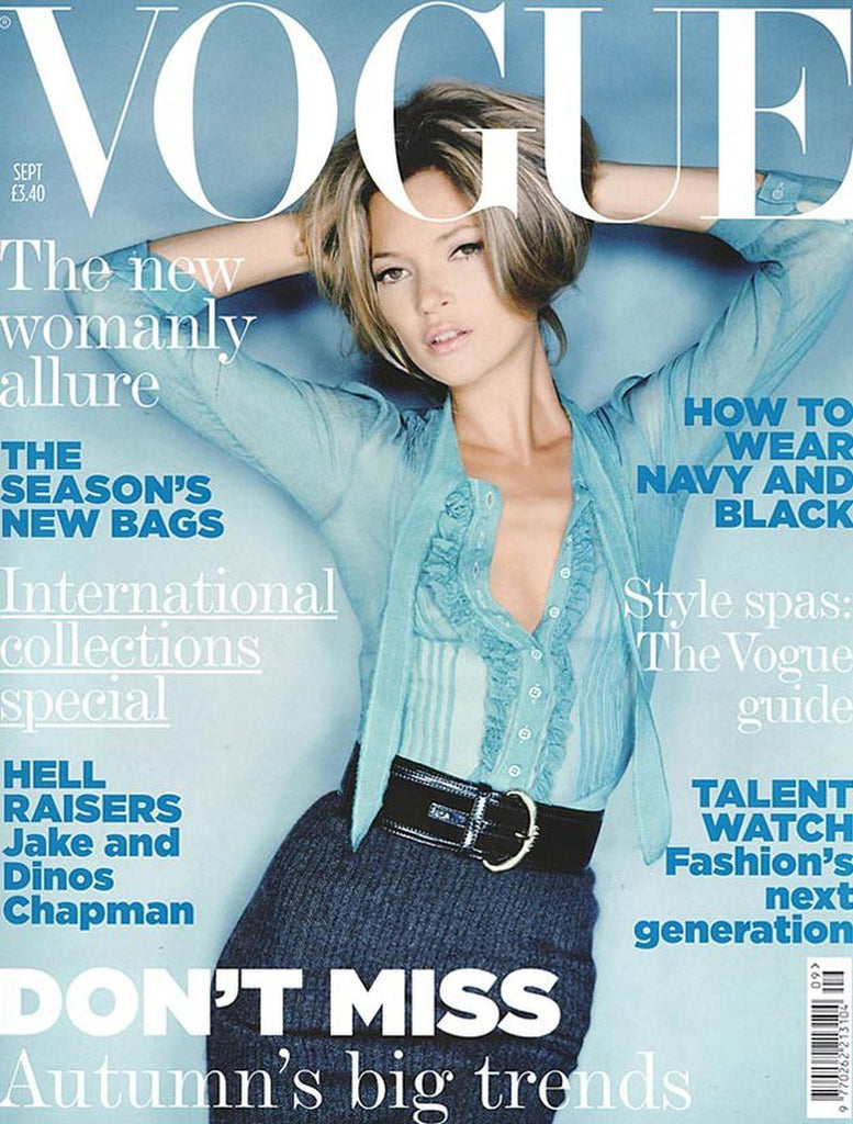 VOGUE Magazine UK September 2005 KATE MOSS Gemma Ward BEHATI PRINSLOO Freja Beha