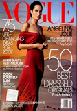 VOGUE Magazine US January 2007 ANGELINA JOLIE Elise Crombez SASHA PIVOVAROVA Lisa Cant