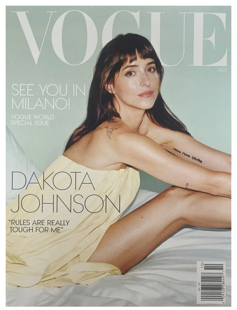 VOGUE Magazine US October 2026 DAKOTA JOHNSON Brand New