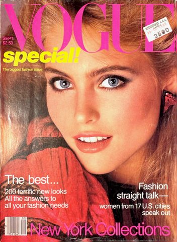 VOGUE Magazine US 1980 KIM ALEXIS Gia Carangi JOAN SEVERANCE Kelly LeBrock