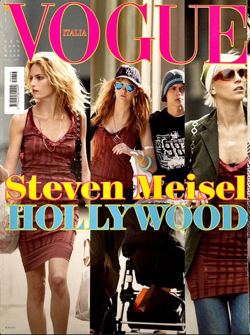 VOGUE Magazine Italia January 2005 Hollywood Style by Steven Meisel BRUCE WEBER