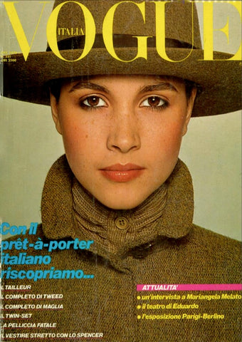 VOGUE Magazine Italia October 1978 BEVERLY FARNWORTH Patti Hansen RENE RUSSO Rosie Vela