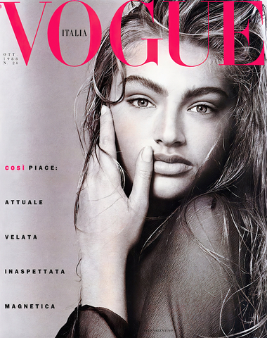 VOGUE Magazine Italia October 1988 MICHAELA BERCU