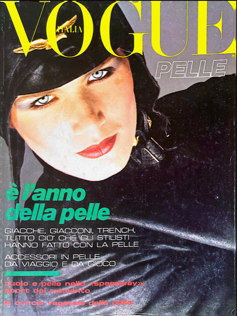 VOGUE Magazine Italia PELLE September 1978 FABRIZIO FERRI Harry Peccinotti VINTAGE
