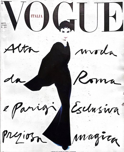 VOGUE Magazine Italia September 1988 SPECIALE 23 LINDA EVANGELISTA Diana Vreeland