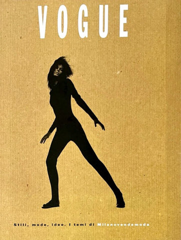 VOGUE Magazine Italia Supplement MILANOVENDEMODA January 1990
