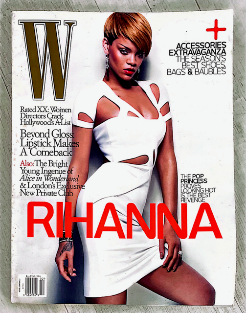 W Magazine February 2010 RIHANNA Raquel Zimmermann IMOGEN MORRIS CLARKE