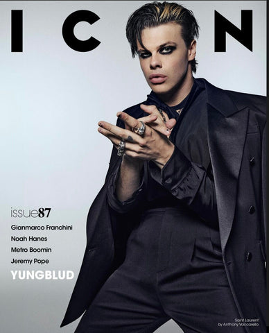 ICON Magazine #87 February 2024 YUNGBLUD Jeremy Pope METRO BOOMIN