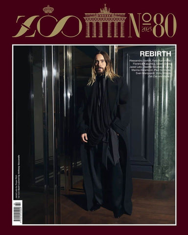 JARED LETO Zoo Magazine #80 Anniversary Issue 2023 JEANNE GOURSAUD Brand New