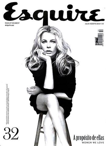 KIM BASINGER ESQUIRE Magazine Spain July 2010 Kennedy VINCENT KARTHEISER Antonio Navas