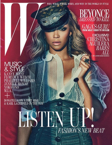 W Magazine July 2011 BEYONCE Joan Smalls ISABELI FONTANA Pharrell Williams