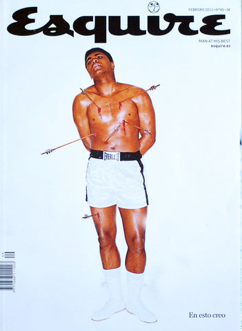 Muhammad Ali Cassius Clay Esquire Magazine Spain February 2012
