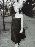 VOGUE Magazine Paris March 1996 SHALOM HARLOW Nadja Auermann KYLIE BAX
