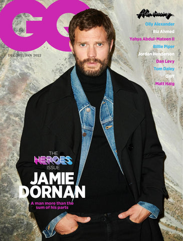 GQ Magazine British December 2021 JAMIE DORNAN The heroes issue