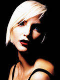NADJA AUERMANN Kate Moss ROBIN WRIGHT Harper's BAZAAR Magazine US November 1994