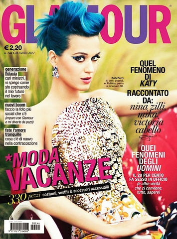 KATY PERRY GLAMOUR Magazine Italia June 2012 Sealed