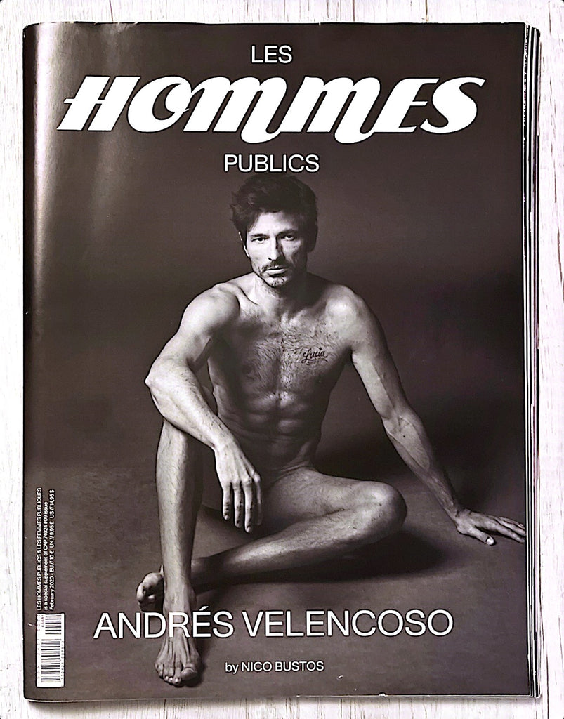ANDRES VELENCOSO David Alexander Finn LES HOMMES PUBLICS Magazine Issue #2 2020