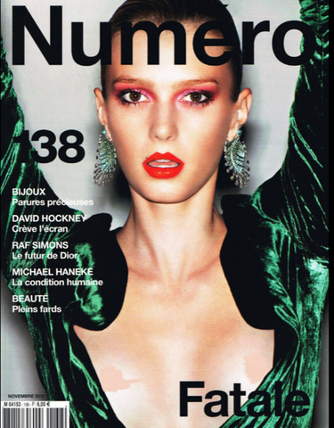 NUMERO Magazine #138 SIGRID AGREN Liya Kebede NADJA BENDER Ginta Lapina