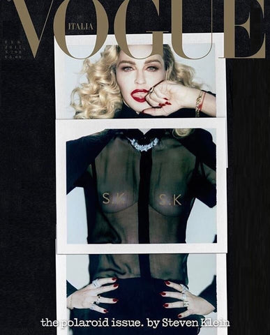 VOGUE ITALIA Magazine February 2017 MADONNA Cover 4